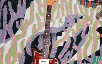 A 1965 Fender Jazzmaster electric guitar