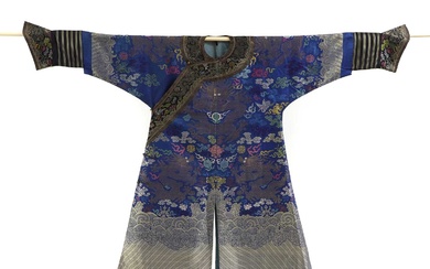 A Chinese brocade-weave dragon robe