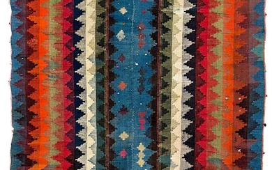 A Ghasghai kelim rug, early 20th century.