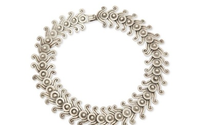 A Los Castillo Mexican silver necklace