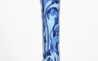 A tall modern Moorcroft vase