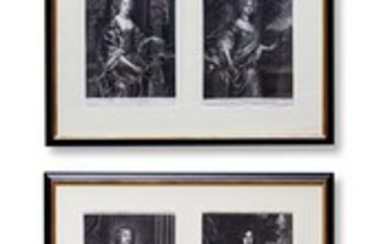 AFTER SIR PETER LELY, A GROUP OF TEN PRINTS