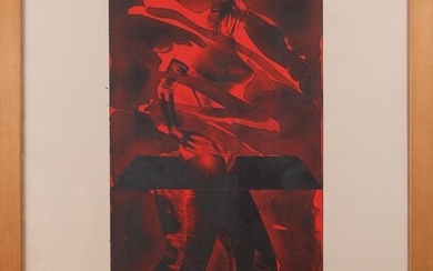 ALLEN JONES (Southampton 1937) "Red Geat", 1976. Litografia a colori su carta. Cm 105x75. Opera...