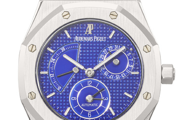 AUDEMARS PIGUET. A VERY RARE AND COVETED STAINLESS STEEL AUTOMATIC...