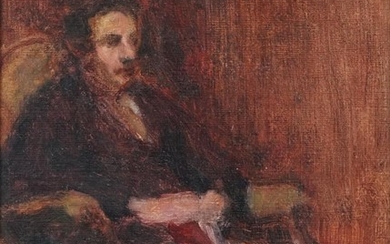 Alice Marian Ellen Bale (1875 - 1955) - Portrait of an Unknown Sitter 25 x 20 cm