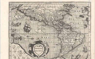 "Americae Descrip.", Mercator/Hondius