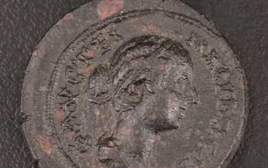 Ancient Thrace, Pautalia Æ24 Coin of Faustina II, ca. 147 A.D.