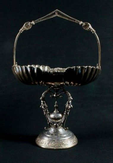 Ancient Victorian Silver Plated Compote Made By Wilcoax