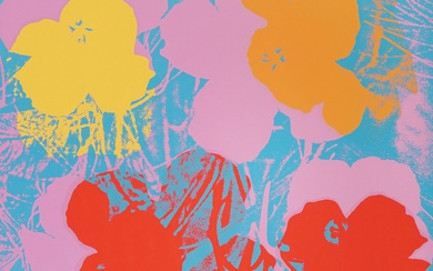 Andy Warhol (Pittsburgh, 1928 - New York, 1987) [da], Flowers.