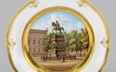 Ansichtenteller "Reiterdenkmal Friedrich II. von Preußen"