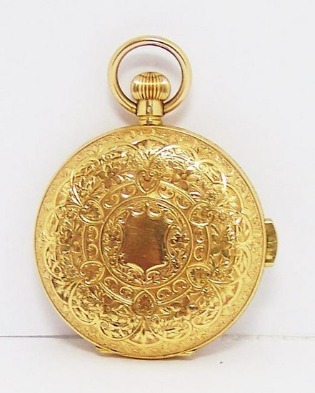 Antique Swiss 18k Gold FAVRE LUBA & CO MINUTE REPEATER
