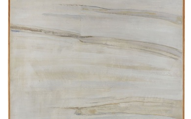 Arpad SZENES (1897-1985) Les sables, 1979 Huile sur papier marouflé sur toile, signée en bas...