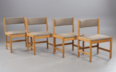 BØRGE MOGENSEN. Chairs, 4 pieces, model, 575, Karl Andersson & Söner, 1960s.