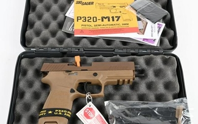 BOXED SIG SAUER P320 US ARMY M17 9mm PISTOL