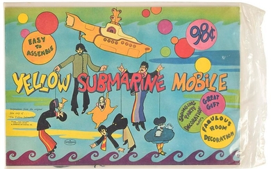 Beatles Yellow Submarine Mobile