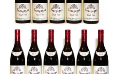 Bourgogne, Pinot Noir, Domaine Matrot, 2010, seventeen bottles