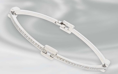 Bracelet: decorative brilliant goldsmith bracelet made of 18K...