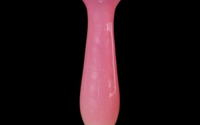Bud Vase, Rosaline Art Glass By Steuben