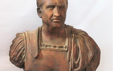 Busto Cicerone in terracotta