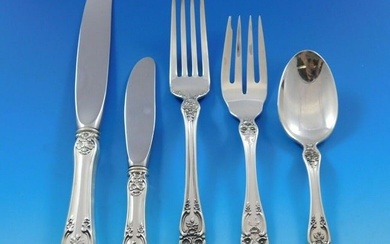 Buttercup by Gorham Sterling Silver Flatware Service for 12 Set 67 pc Place Size