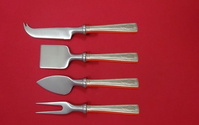 Carthage by Wallace Sterling Silver Cheese Serving Set 4 Piece HHWS Custom
