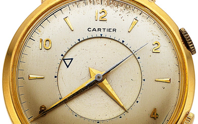 Cartier Extremely Rare 18k (E.W.C) Memovox Alarm Watch c.1954...