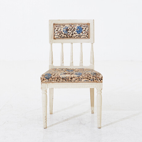 Chair late Gustavian Stol sengustaviansk