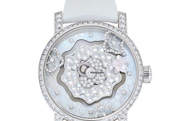 Chaumet W20199-BC2 - Hortensia Creative Complication Ladies Watch 41mm / Leather