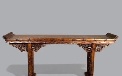 Chinese Elmwood Altar Table