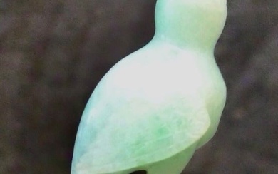 Chinese Jade Bird Sculpture