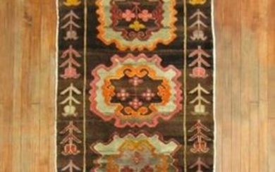Chocolate Brown Runner Dated 1978