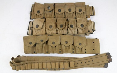 Collection of 20th Century Web Belts