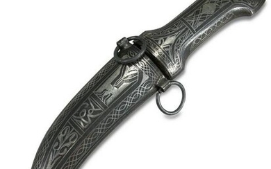 Damascene Orientalist dagger