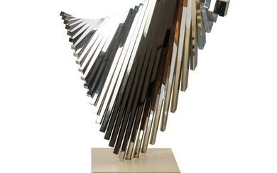 David Lee Brown b.1939 Modernist Steel Sculpture