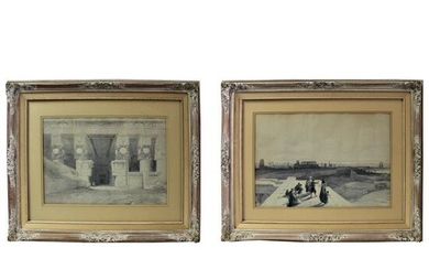 David Roberts of the RA in England, Egypt Lithographs