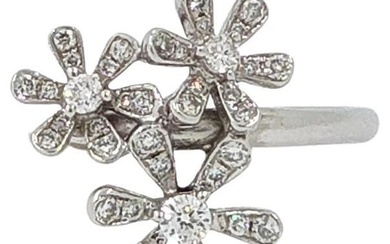 Diamond Ring in 18 Karat White Gold