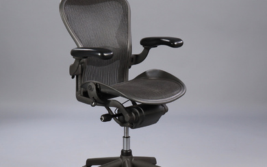 Donald Chadwick & William Stump. Multi-adjustable office chair, model Aeron, size B