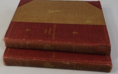Dumas, Three Musketeers, 2v. Ed 1894, 250 Leloir ill.