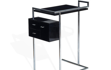 EILEEN GRAY (1879-1976) Petite Coiffeuse designed 1926 for ClassiCon, chromed...