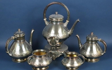 Early 20th Century Gorham Silver Plate Tea Service