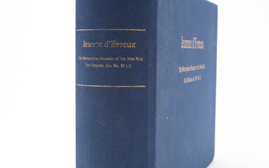 FACSIMILE/BOOK HISTORY. EXCLUSIVE FACSIMILE EDITION OF DAS STUNDENBUCH DER JEANNE D'EVREUX WITH COMMENTARY SECTION AND MAGNIFYING GLASS NO. 398 OUT OF 980 COPIES.