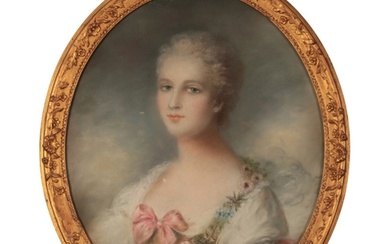 FRENCH SCHOOL, 19TH CENTURY A portrait of a noble lady past...