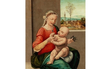 Florentiner Maler des 15. Jahrhunderts, MARIA MIT DEM KINDE
