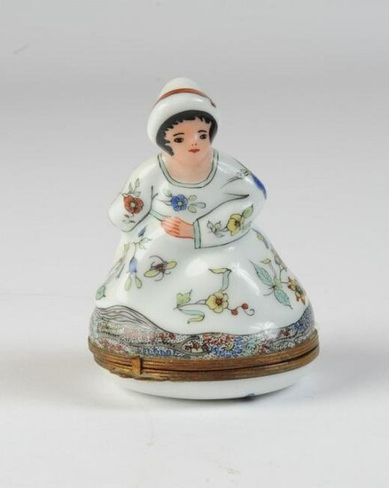 French Samson / Chantilly Porcelain Box
