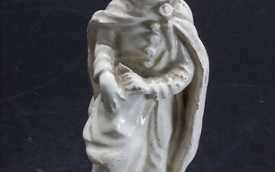 Frühe Fayence Figur eines Bauern / A faience figurine of a peasant, 18. Jh.