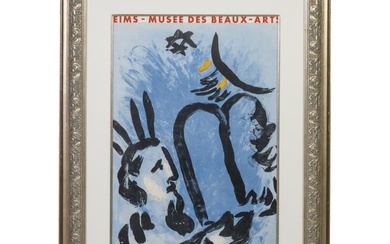 Gallery Exhibition Litho Poster after Marc Chagall