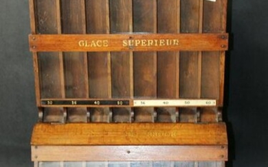 General store spool cabinet