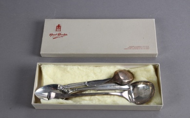 Georg Jensen / Hans Hansen. Four pieces of cutlery (4)