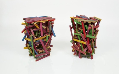 Ger C. Bout, Sculptural Side Tables (2)