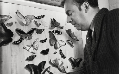 Gisèle Freund (1912-2000) Pablo Neruda at Home, Chile